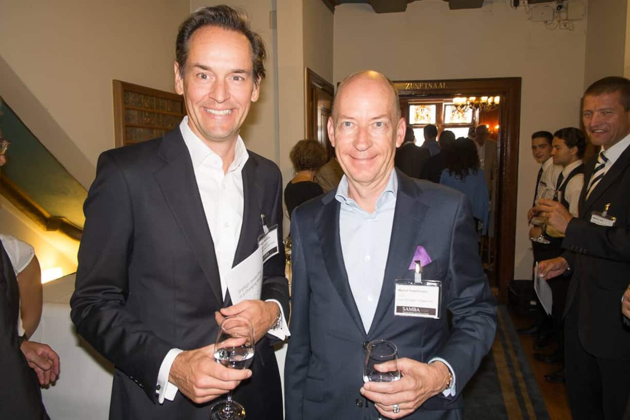 Patrick Warnking, Country Director, Google Switzerland GmbH; Marcel Huerlimann, CFO, Axel Springer Schweiz AG