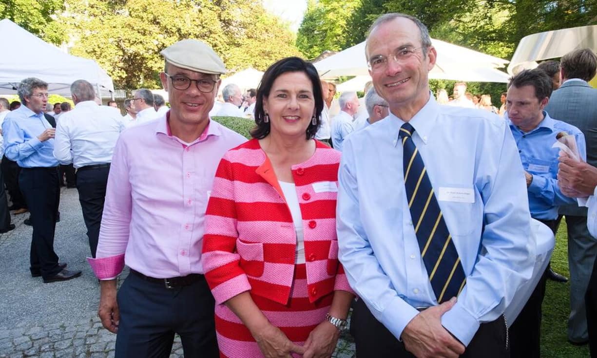 Luc Estapé, AFS;
Doris Beck, CEO & Inhaberin, Financial Architectures AG;
Ralph Schmitz-Dräger, VRP, Arcron AG