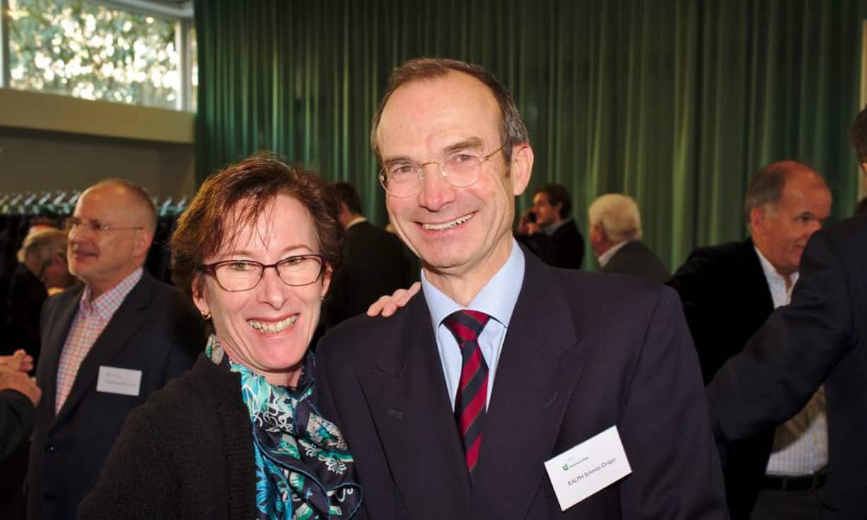 Barbara Rohner;
Ralph Schmitz-Dräger, CEO, Arcron AG  FotografXY/Flickr/CC