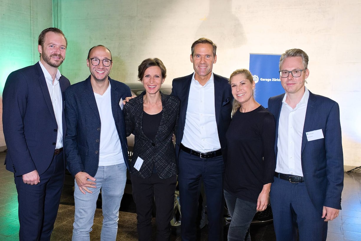 Stefan Fraude, Digitec Galaxus AG; Ritschi, Sänger; Pascale Bruderer, Ständerätin; Peter Zehnder, HSG Alumni; Denise Bielmann, Eiskunstläuferin; Jan Schoch, Unternehmer