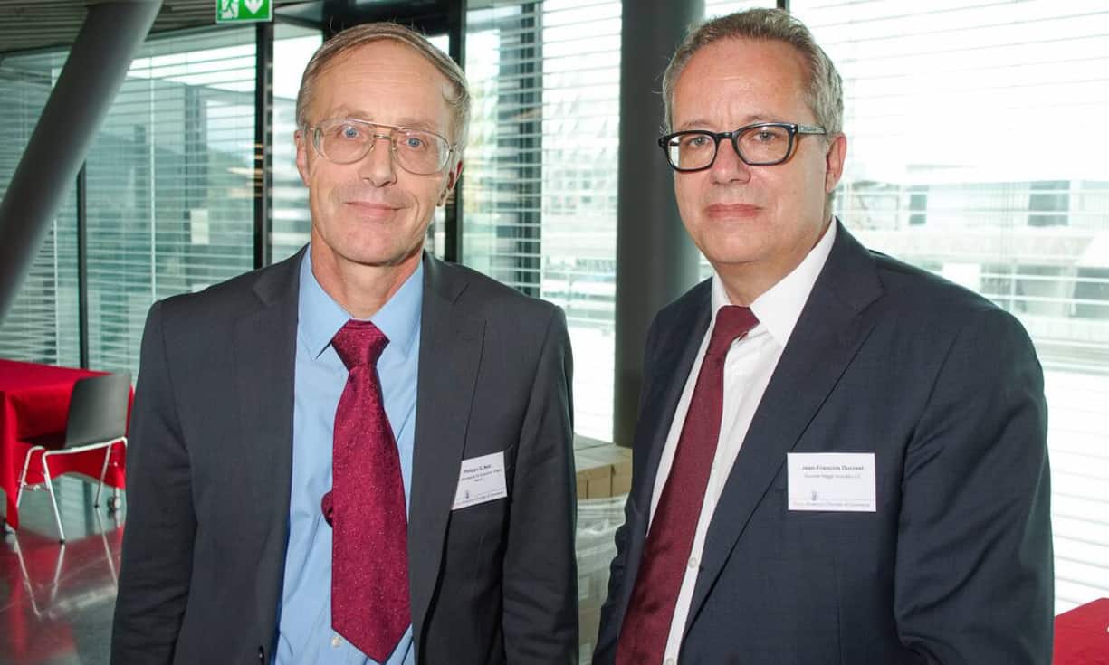 Philippe G. Nell, Minister, Head Americas Unit, SECO; Jean-François Ducrest, Partner, Ducrest Heggli Avocats