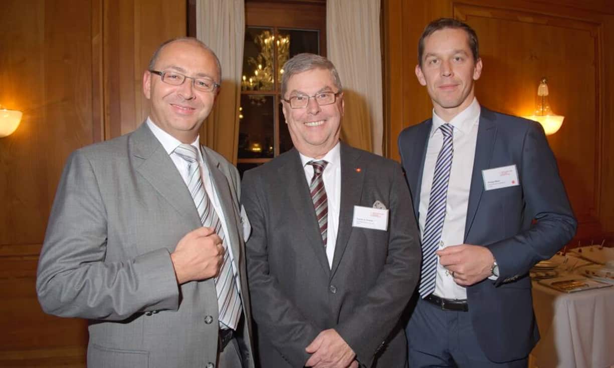 Daniel Mathys, CFO, Keystone AG;
Fausto A. Fischer, Fischer Chemicals AG;
Philipp Meier, Apostroph Luzern AG