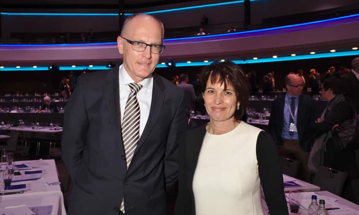 Gabriele Gabrielli, Präsident, Electrosuisse;
Doris Leuthard, Bundesrätin;