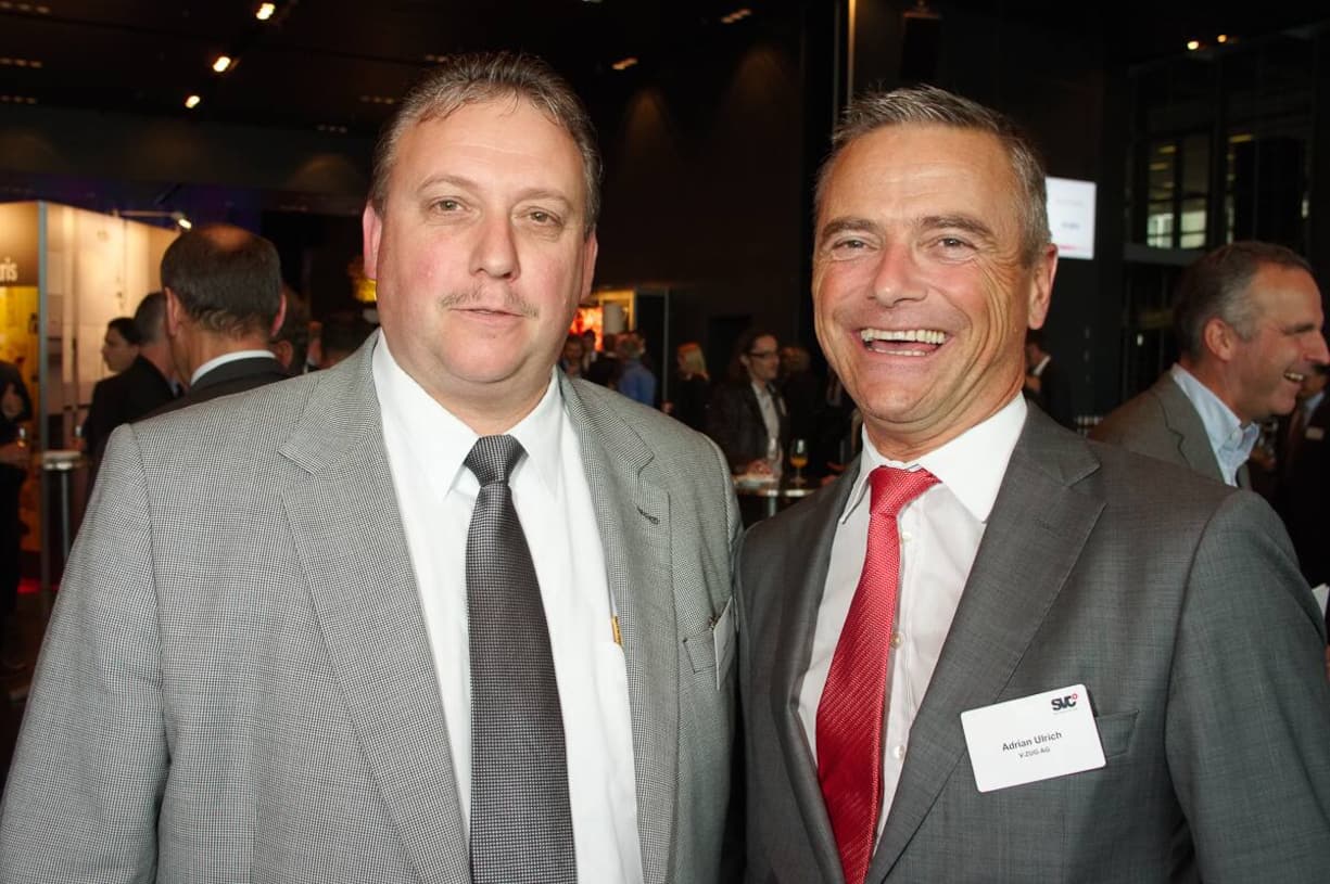 Kurt Egli, Verkaufsleiter, Süess Haushaltapparate; Adrian Ulrich, Verkaufsleiter Zentralschweiz, V-Zug AG