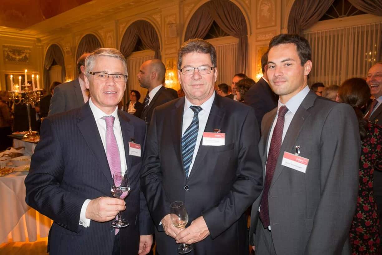 Urs Peter Gauch, Credit Suisse AG; Guy Emmenegger, Switzerland Cheese Marketing AG; Stefan Emmenegger, FIAL