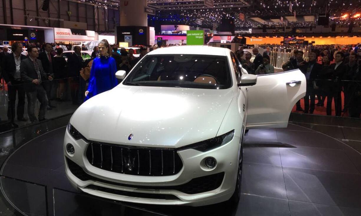 Maserati stellt seinen SUV Levante vor, der ab Juni 2016 verkauft wird. Mit 430 PS soll er innert 5,2 Sekunden auf Tempo 100 beschleunigen.