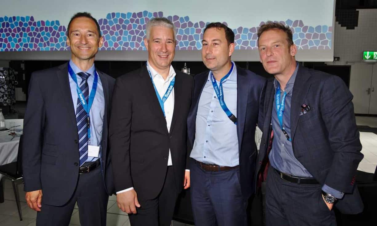 Pascal Dürr, Leiter E-Channels, Raiffeisen;
Frank Schumacher, Head of Transportation, Zühlke Engineering AG;
Patrick Comboeuf, Leiter CAS Digital Leadership, HWZ Zürich;
Dani Fricker, Master Principal Sales Consultant, Oracle Software (Schweiz) AG