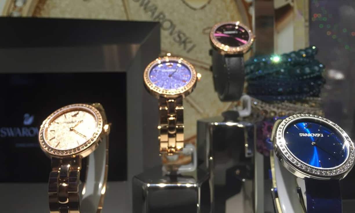 Doch der Fokus gehört natürlich den Grossen wie Swarovski.