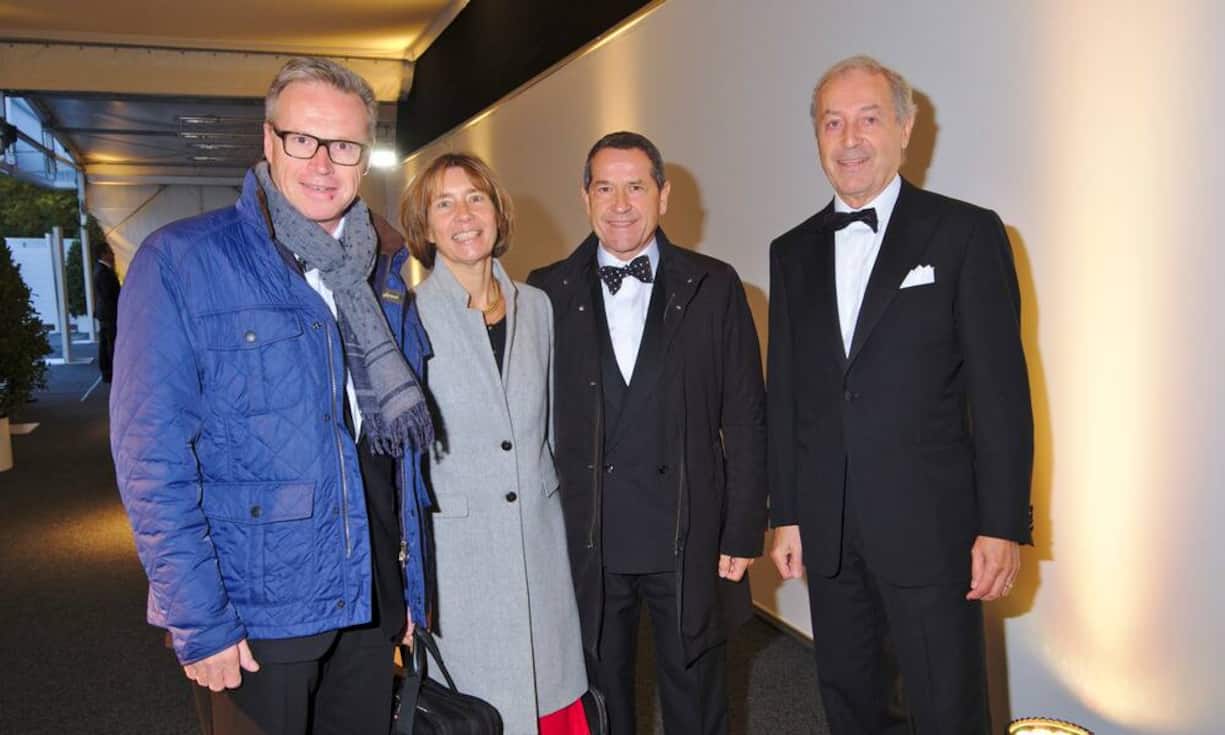 Andreas Meyer, CEO, SBB;
Marie-Theres Meyer;
Ulricj Gygi, VRP Furrerhugi;
Alois Hirzel, Konsulenten