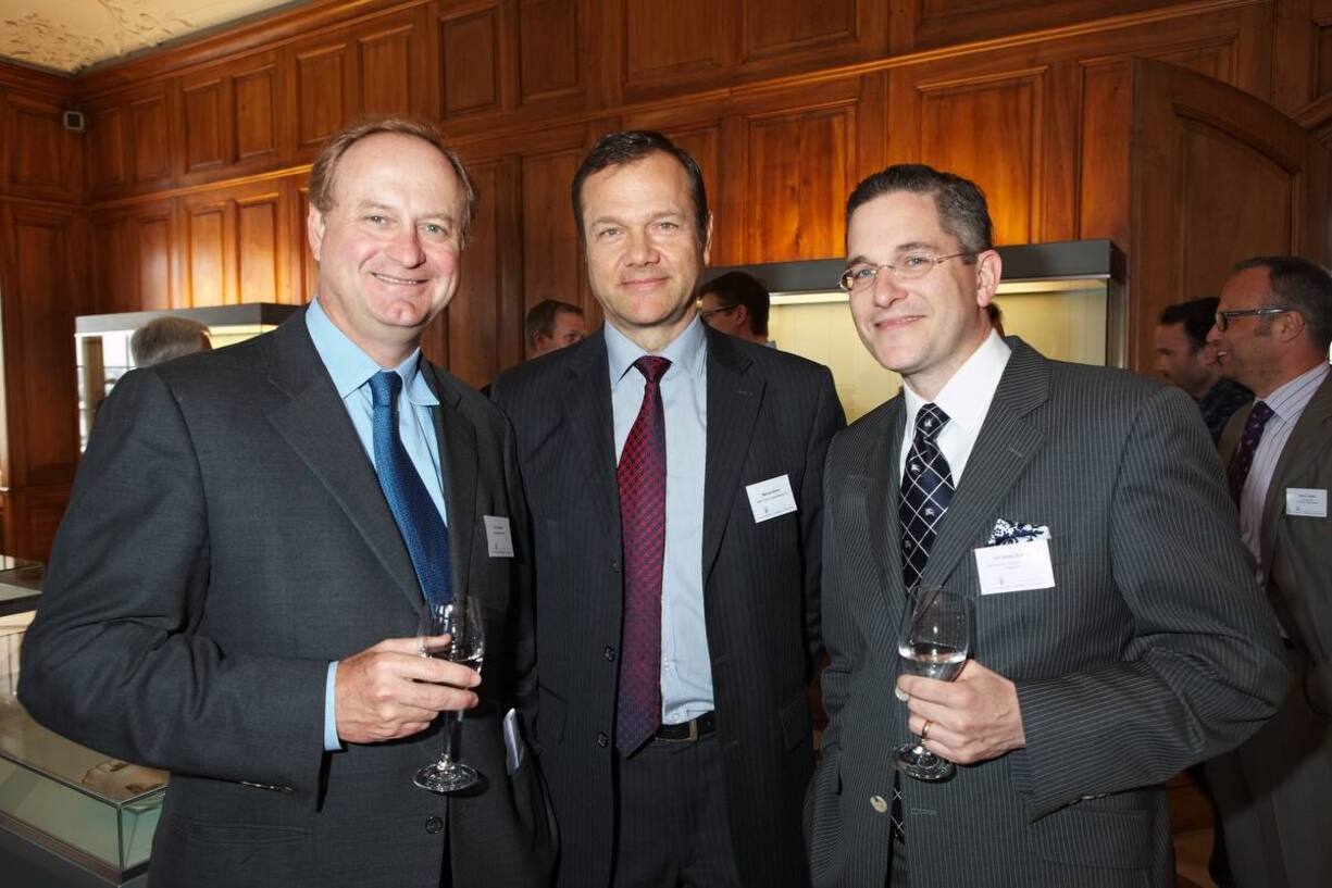 Eric Tveter, CEO, UPC Cablecom GmbH; Manuel Ebner, CEO, Merill Lynch Capital Markets AG; Christian Schmid, Partner & Managing Director, The Boston Consulting Group AG (Switzerland)