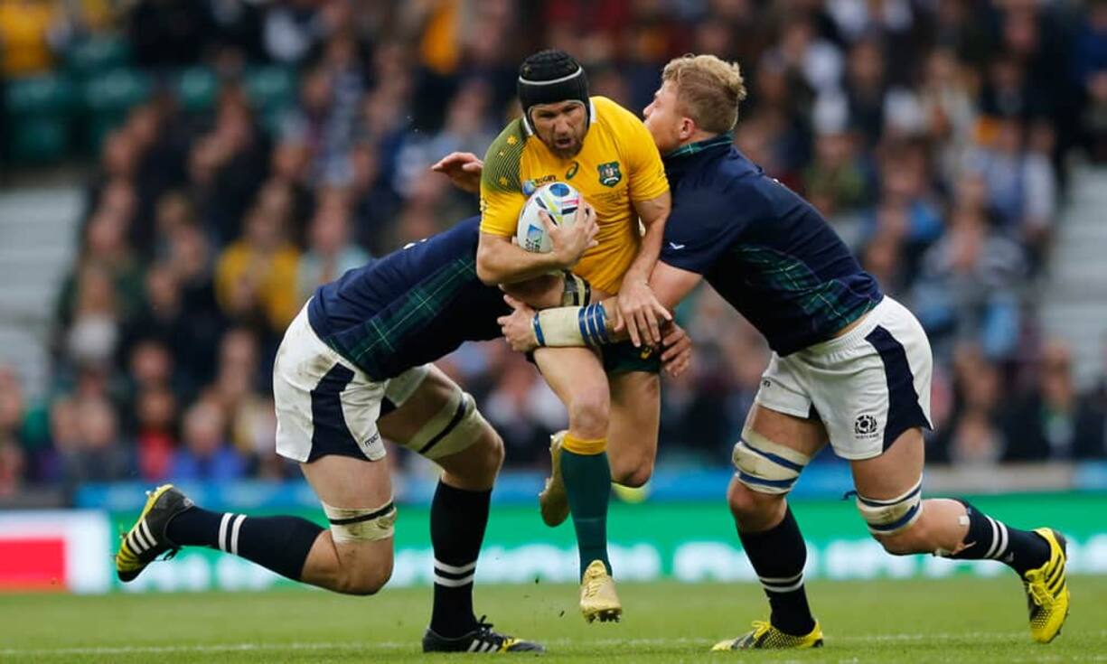 Top-Verdiener im australischen Team ist Matt Giteau. Auch er spielt in Frankreich und verdient bei Toulon 900'000 Pfund.