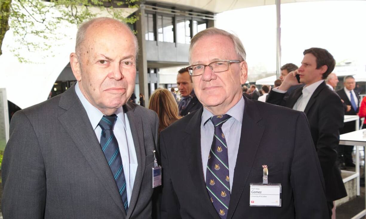 Urs Schneider, Director, International Finance and Commodities Institute (IFCI);
Peter Gomez, professor emeritus, Universität St. Gallen