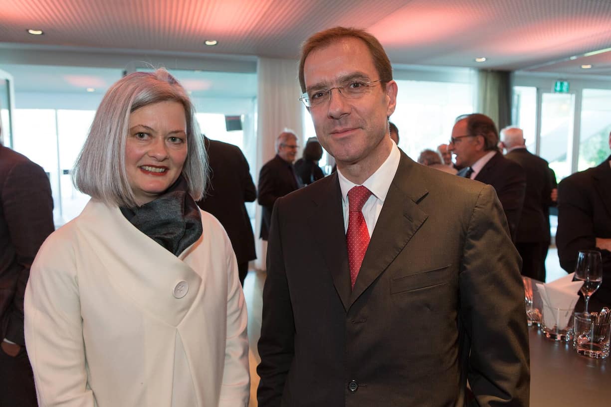 Doris Aebi, Vize Verwaltungsratspräsidentin MGB; Marel Rohner, Löwenfeld AG