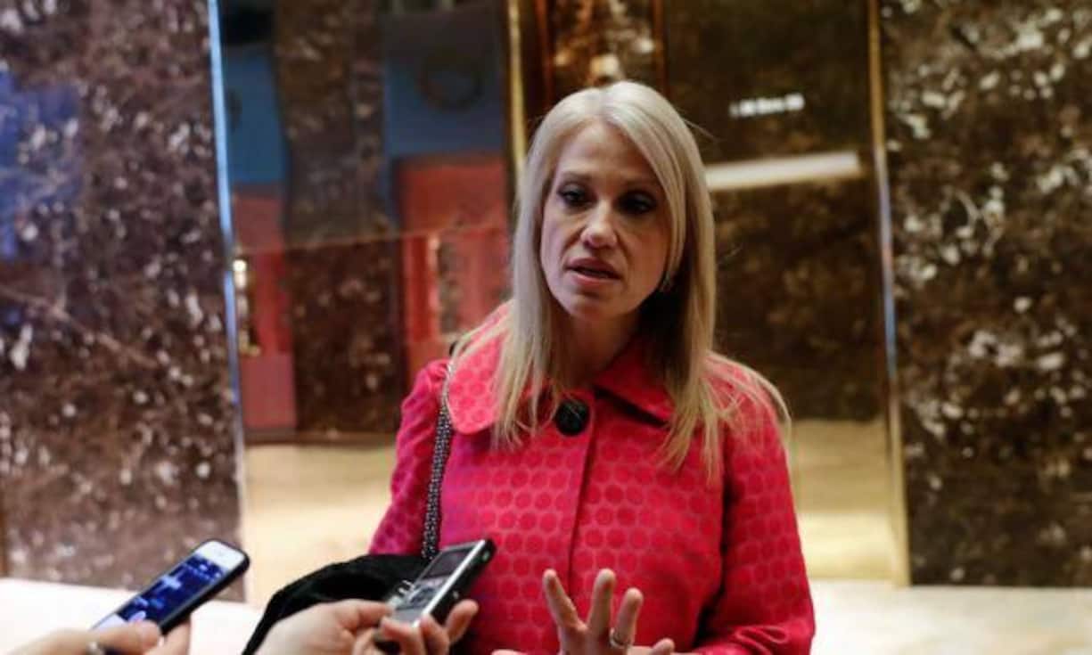 Kellyanne Conway - BeraterinDie erfolgreiche Wahlkampfmanagerin Donald Trumps, Kellyanne Conway, wird ihn auch als Präsident weiter beraten. Sie erfand sie den Euphemismus «alternative Fakten».