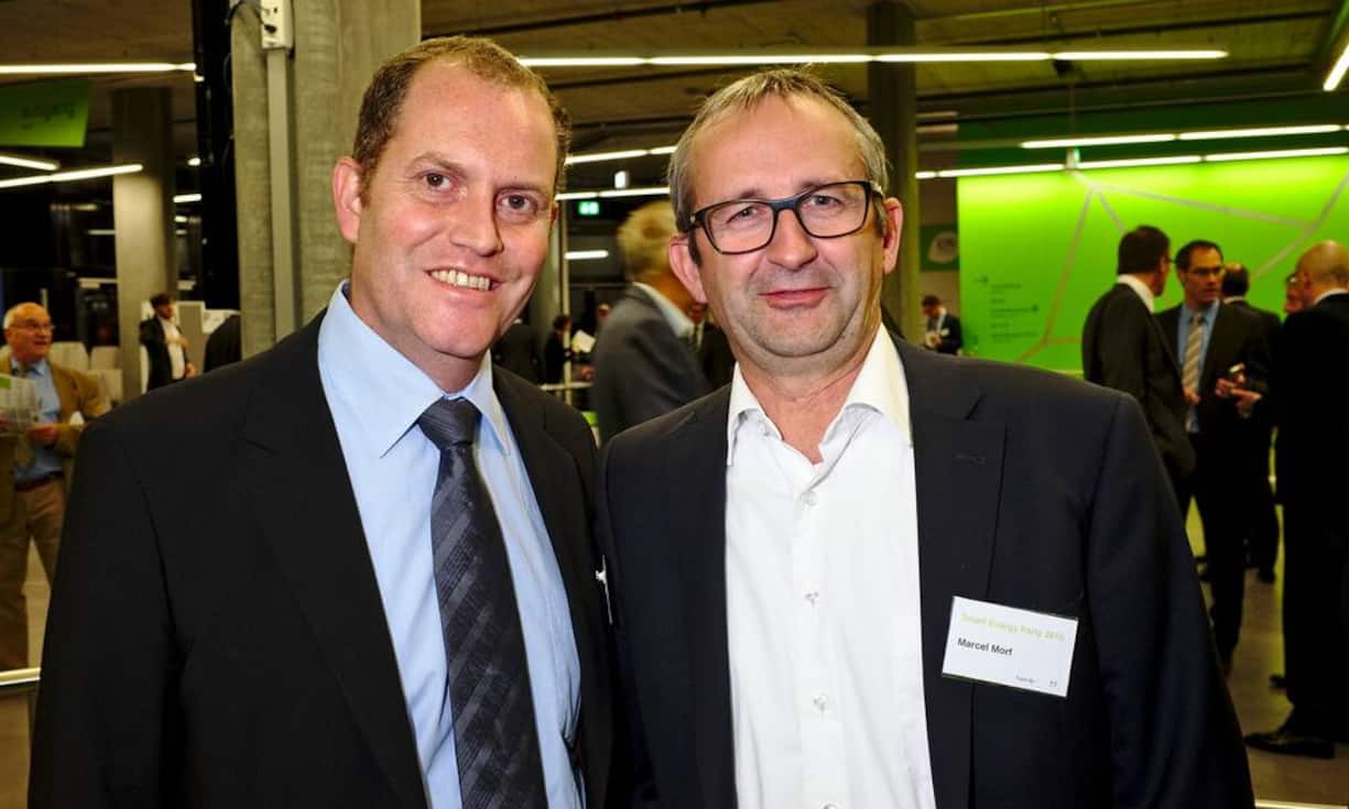 Ernest Hübscher,  Mitglied der Geschäftsleitung, Gruner Gruneko AG;
Marcel Morf, Leiter Geschäftsbereich Speziallösungen & Grossprojekte, Alpiq Intec AG