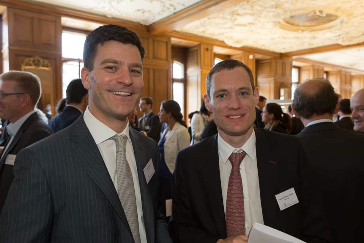 Andras Puskas, Accarda AG; CFO; François Nicolas Bernath, Steiner AG