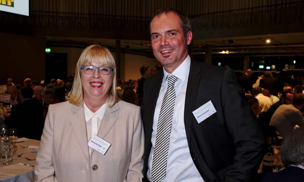 Monika Schläppi, Chefredaktorin, Haustech;
Martin Kaufmann, Geschäftsleiter, Walter Meier