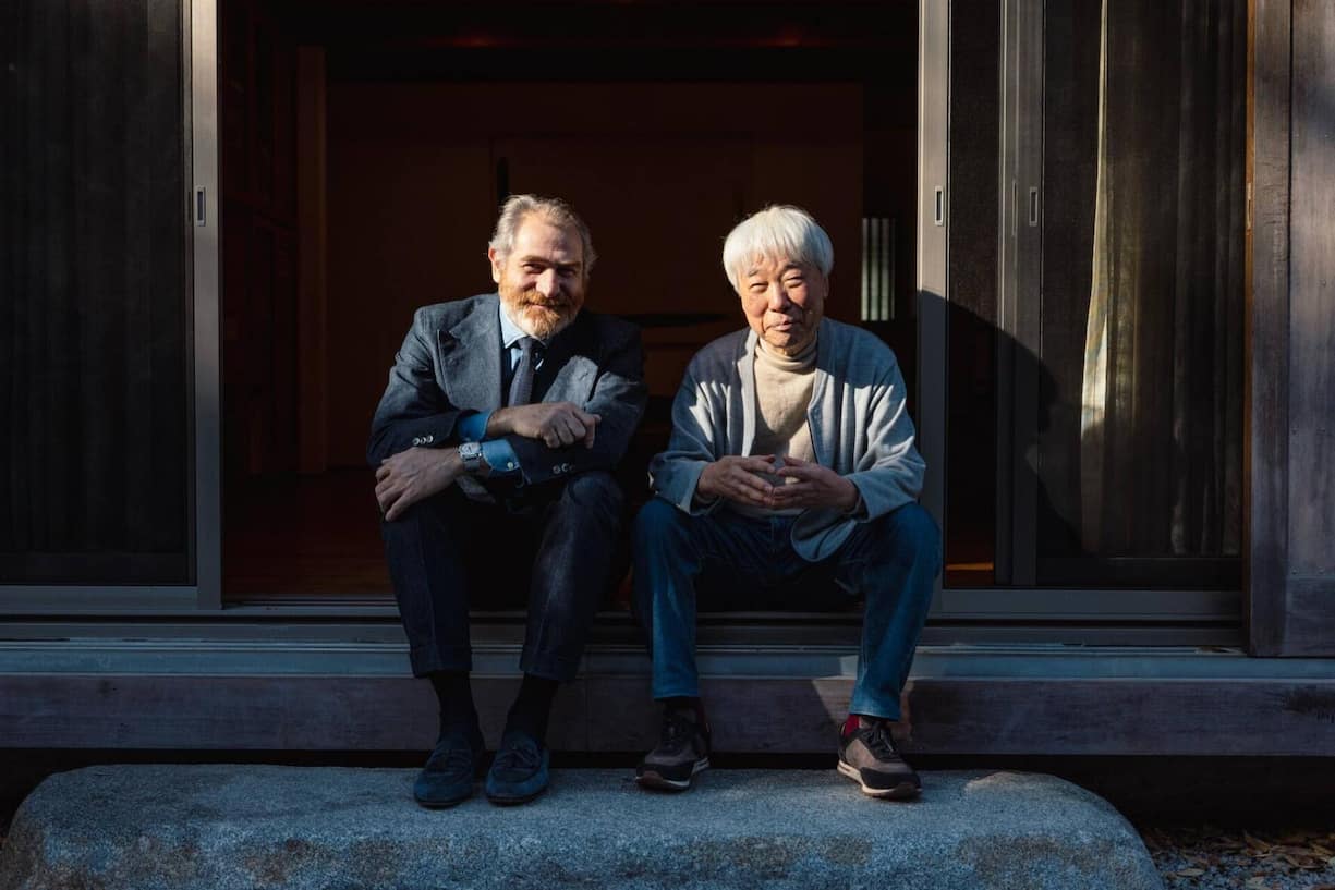 Die Männer hinter der Uhr: Fabrizio Buonamassa Stigliani (l.) und Lee Ufan.