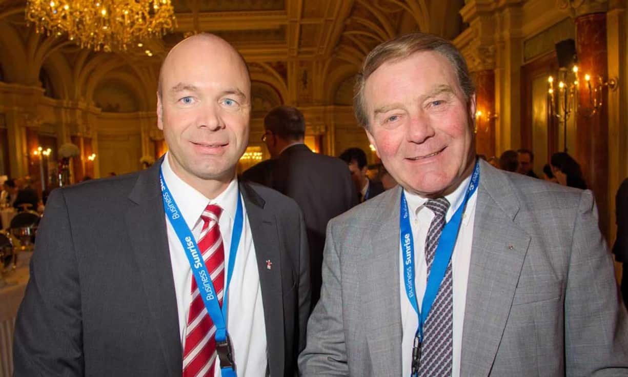 Alfred Braunagel, Leiter Region Berner Oberland, Berner Kantonalbank;
Ernst Vögeli, Gemeinderat, Urtenen