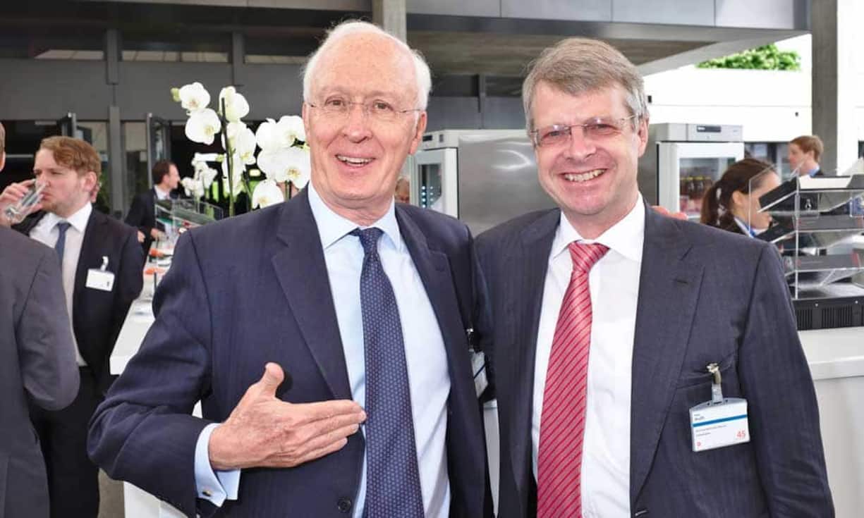 Patrick Ward, VR, Partners Group AG;
Peter Wuffli, Gründer, elea Foundation for Ethics in Globalization