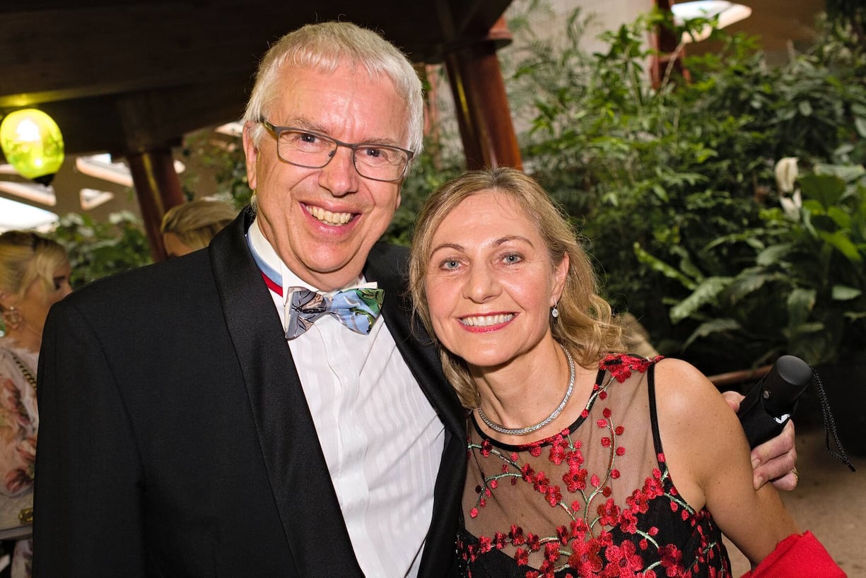 Alex Rübel, Zoo-Direktor; Silvia Bodmer