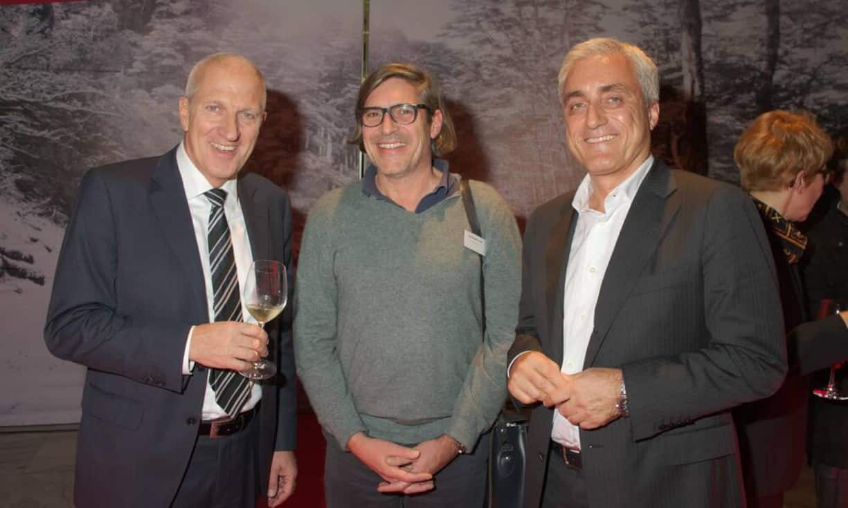 Pierin Vincenz, Raiffeisen Schweiz AG; Jean-Baptiste Felten, Felten + Cie.; Ronald Sauser, Leonardo & Co AG