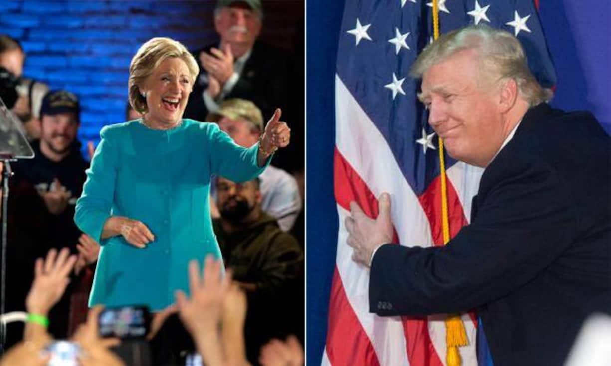 Für wen entscheiden sich die US-Wähler: Die Demokratin Hillary Clinton oder den Republikaner Donald Trump?