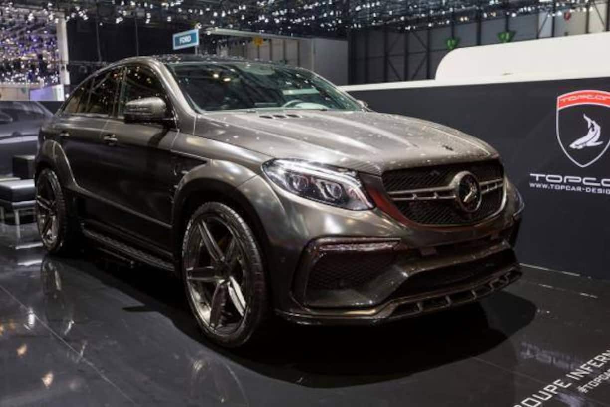Topauto: Mercedes-Benz zeigt den GLE Coupe Inferno.