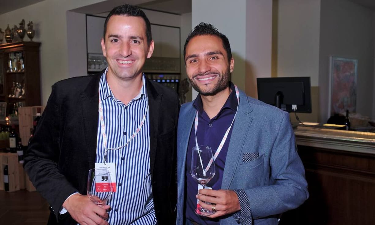 Sandro Santostefano, Regionalleiter Unternehmen, SWICA;
Antonio Quaresima, Agenturleiter, SWICA