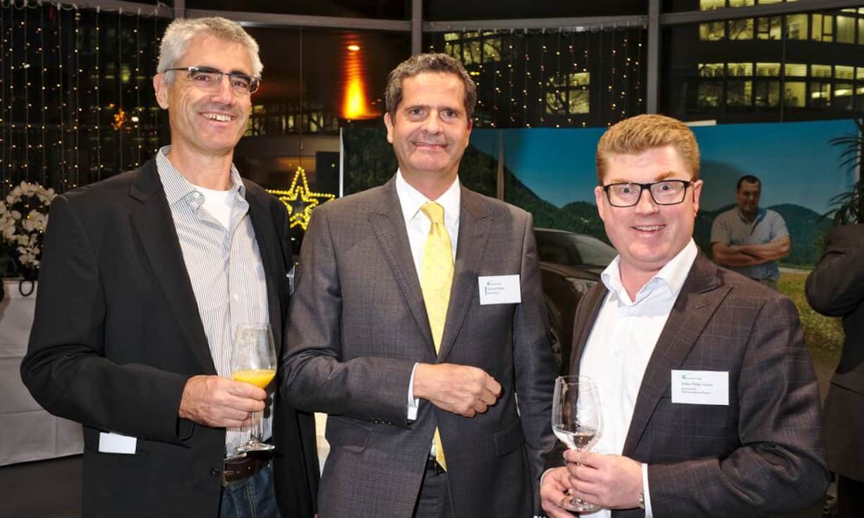 Peter Erne, Leiter Methoden und Werkzeuge, SBB AG;
Thomas Weber, Direktor Hotellerie, Oberwaid AG;
Stefan Müller-Furrer, Rechtsanwalt & Notar, Sartorial AG