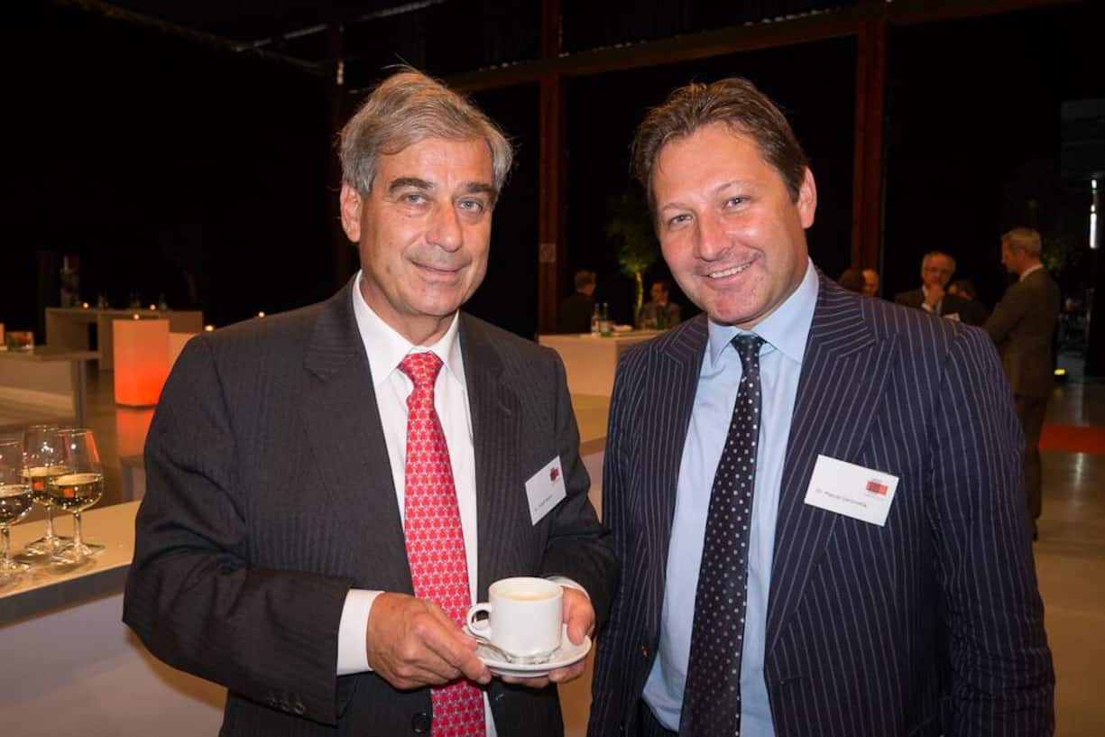 Rudolf Wehrli, Präsident economiesuisse; Pascal Gentinetta, Vorsitzender der Geschäftsleitung economiesuisse