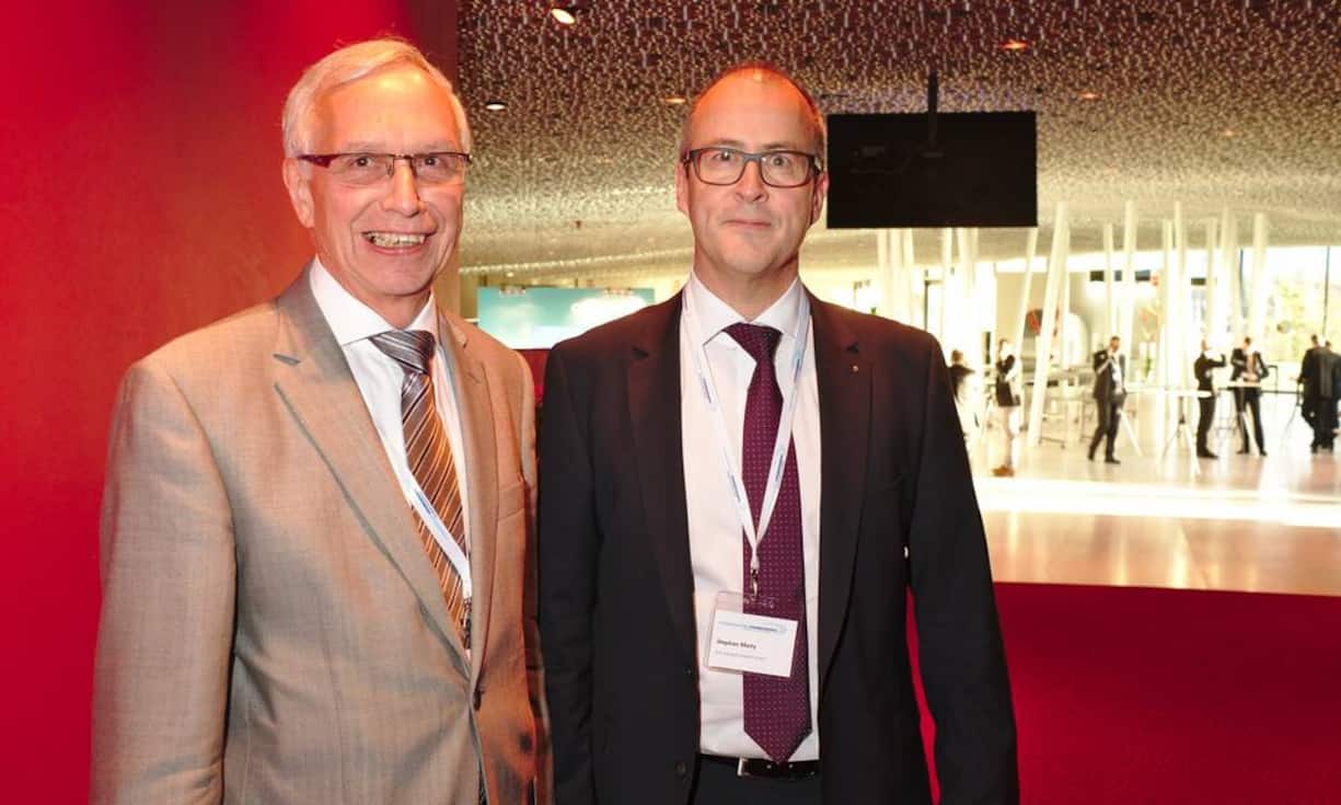 Silvio Degonda, VRP, ewl energie wasser luzern;
Stephan Marty, CEO, ewl energie wasser luzern
