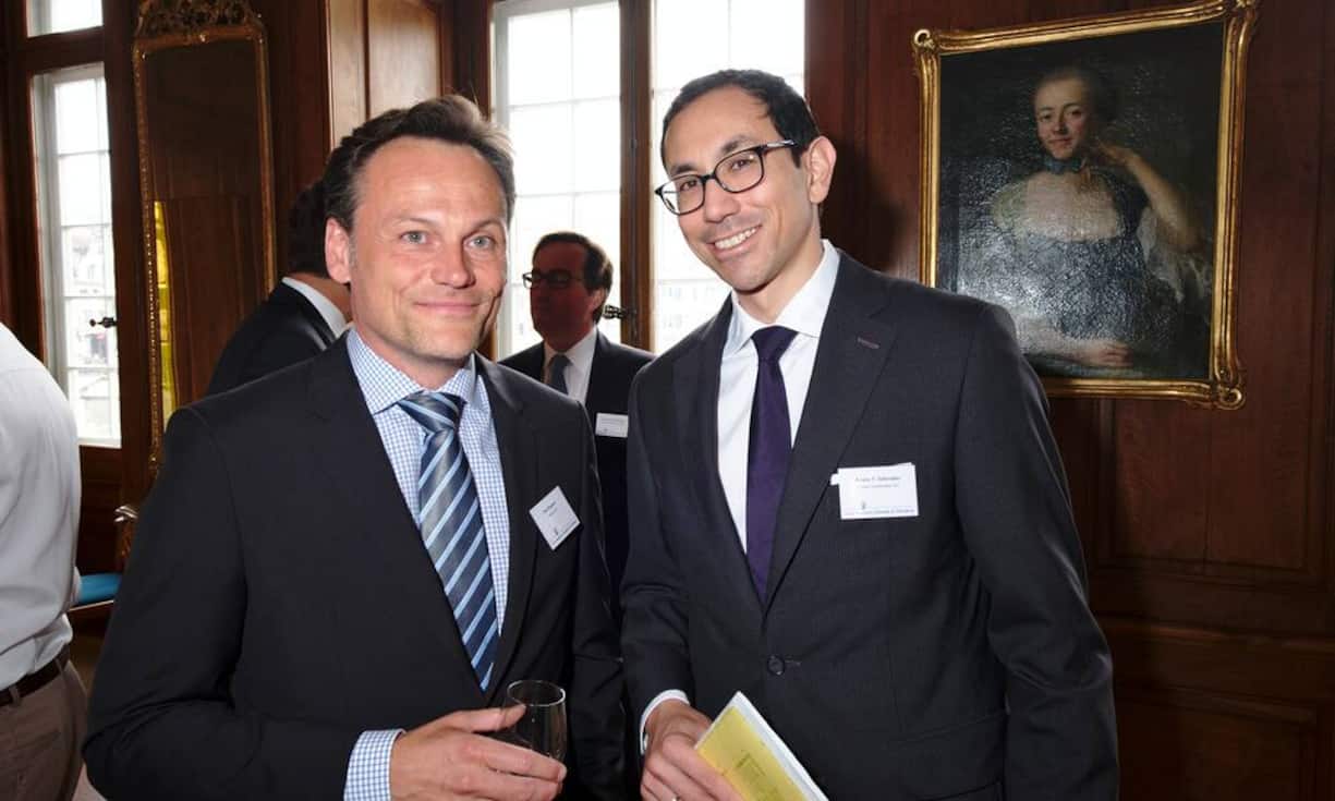 Olaf Weppner, General Manager, AbbVie AG;
André T. Dahinden, General Manager, Amgen Switzerland AG