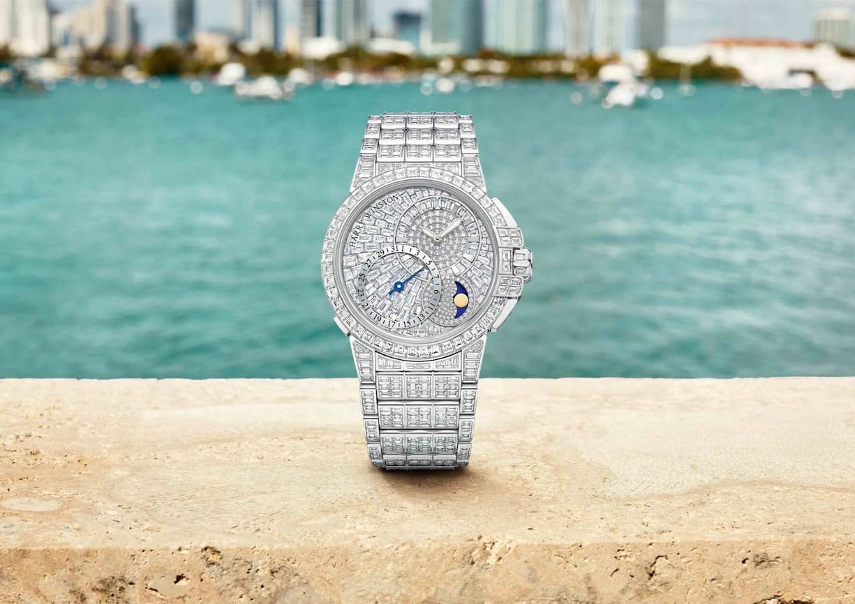 Harry Winston Ocean Date Moon Phase Automatic