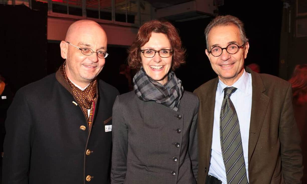 Kuno Hämisegger, Delegierter für Public Affairs, Bankiervereinigung;
Monika Rühl, Direktorin economiesuisse;
Tim Guldimann, alt Botschafter