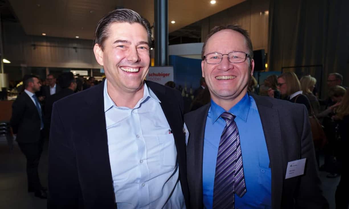 Marc Wallach, Saleslex AG;
Peter Janes, Abdagon AG