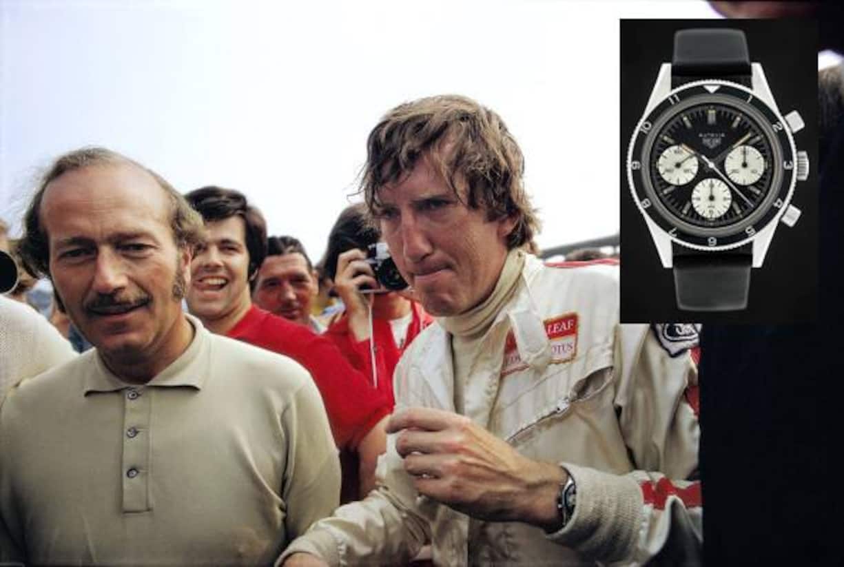 Heuer Autavia Seit 2015 zählt der Rennfahrer-Chronograph zu den begehrtesten Vintage-Modellen. Die Referenz 2446, die in den sechziger Jahren vom deutsch-österreichischen Formel- 1-Piloten Jochen Rindt getragen wurde, kam letztes Jahr bei einer Auktion für 75 000 Franken unter den Hammer. 1969 kostete die Stahluhr neu 120 Dollar.