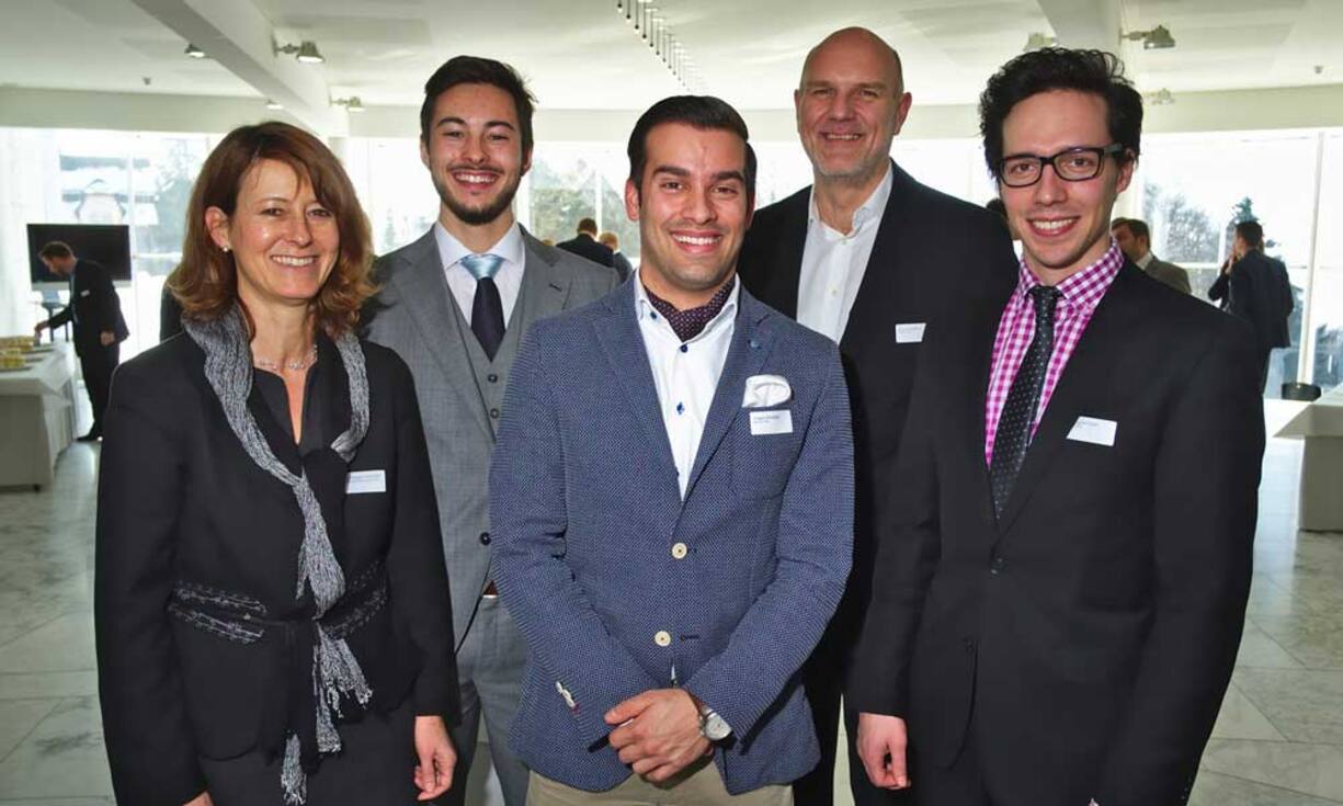 Dominique Lötscher, Leiterin Dienstleistungen, Gesundheitsförderung Schweiz;
Raffael Wohlgensinger, Student, Uni St. Gallen;
Angelo Razzino, Verkaufsleiter, Service 7000;
Guido Bosbach, Inhaber, bosbach.mobi;
Markus Rittich, Wissenschaftlicher Mitarbeiter, I.FPM_HSG