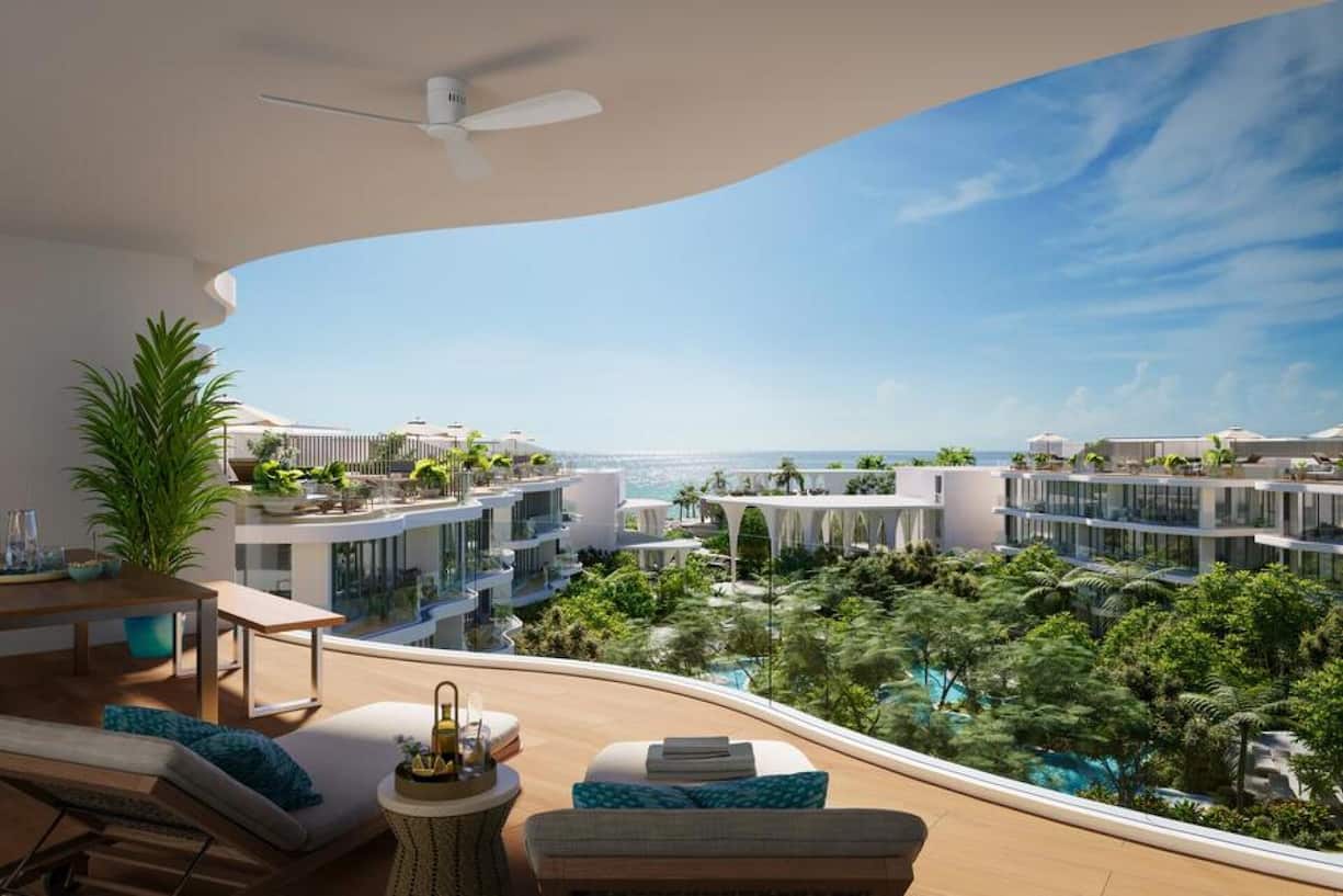 Geplante Überbauung Garrya von Banyan Group Residences in Bang Tao, Phuket, Thailand.