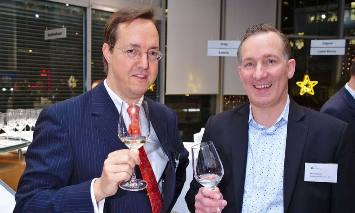 Alexander von Koenig, Businessplus GmbH;
Marcel Fritsch, Bellevue Asset Management AG