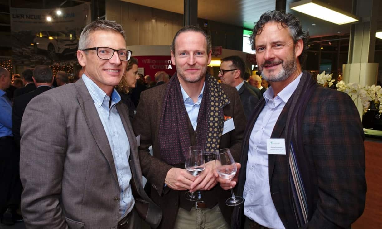 Markus Heusser;
Stephan Peyer, MCH Group AG;
Nicola Feuerstein, Feuerstein Schelling & Partner AG