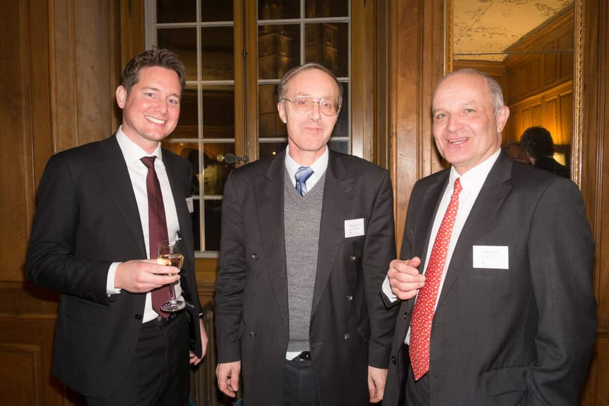 Raphael Buck, McKinsey & Company; Philippe G. Nell, Minister, Head Americas Unit, SECO; Martin Naville, CEO Swiss-American Chamber of Commerce