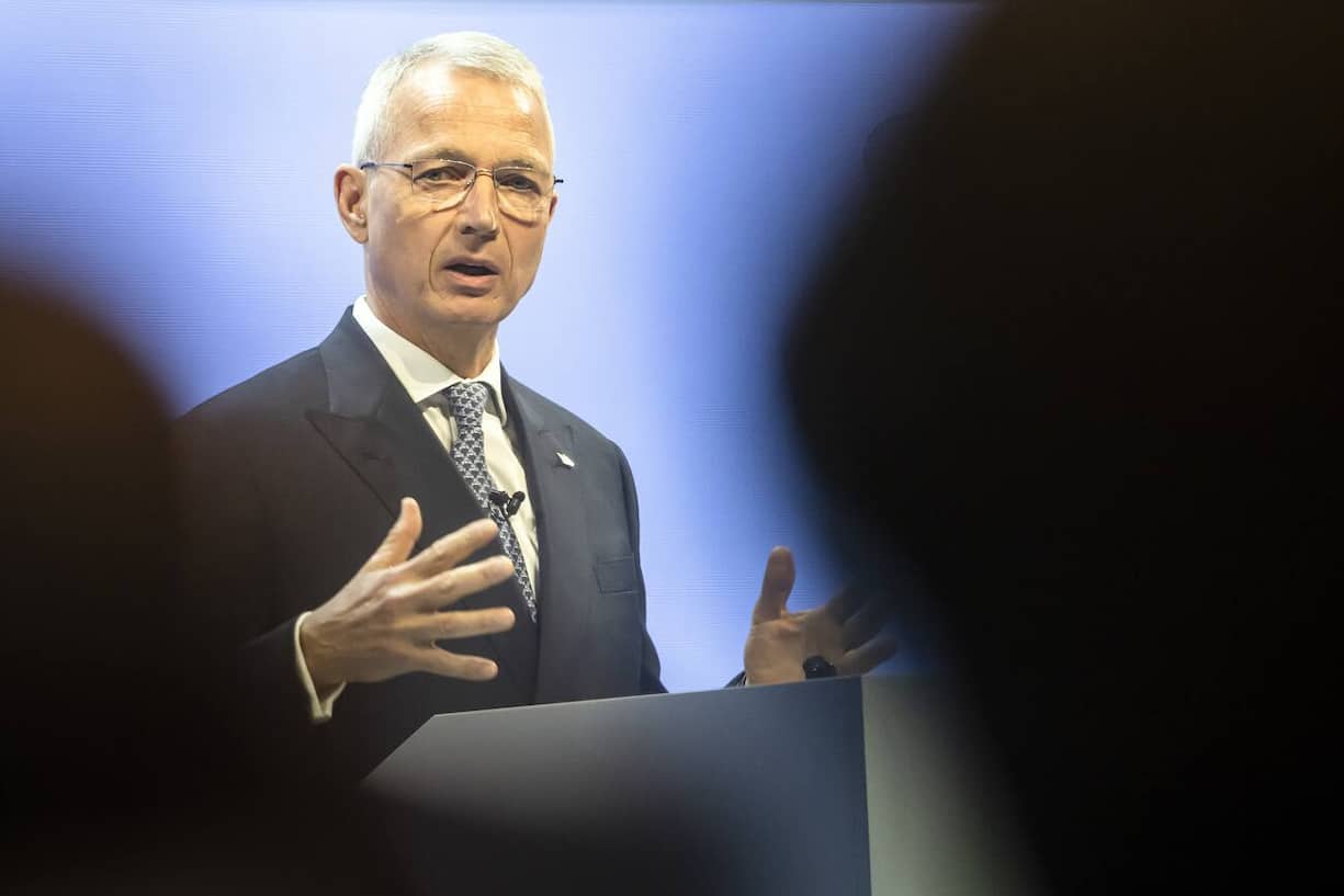 CS-Präsident Axel Lehmann.