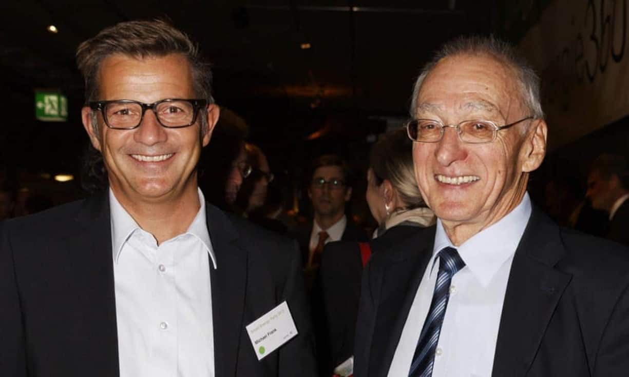 Michael Frank; Direktor Verbands Schweizerischer Elektrizitätsunternehmen, Fritz Sutter