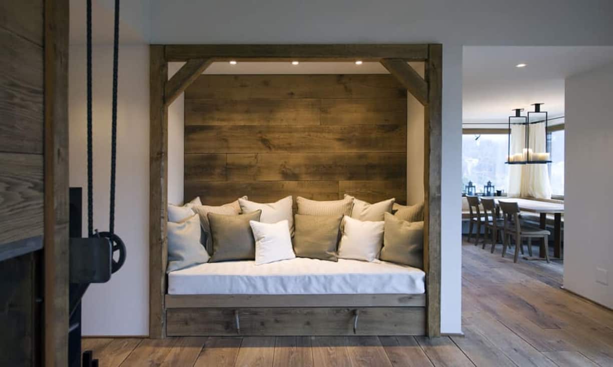 Die Wohnung beinhaltet viele einzigartige Details.