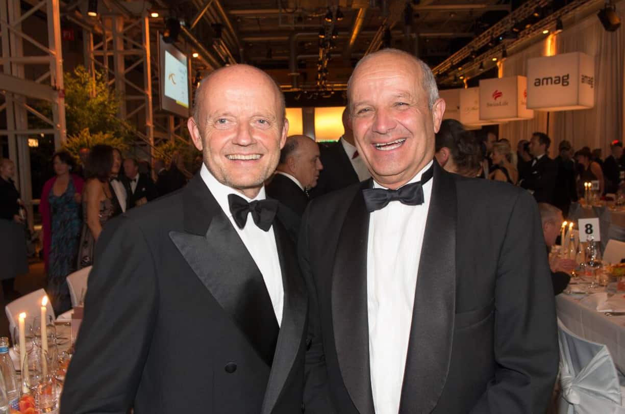 Markus Oberholzer, Nimo Holding AG; Martin Naville, CEO, Swiss-American Chamber of Commerce