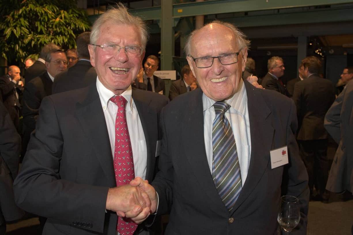 Urgestein: Andres F. Leuenberger, ehemaliger Präsident economiesuisse; Heinz Allenspach, Alt Nationalrat