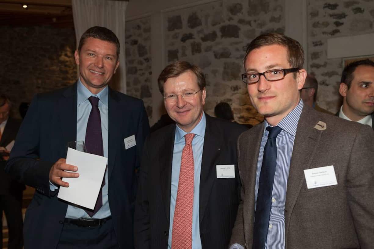 Angelo van Tol, member of the board of directors of STA, Diethelm Keller Holding Ltd; Leopold H. Hüffer, managing partner, Hüffer AG; Roman Gertsch, member of travel competence team, Diethelm Keller Holding Ltd.