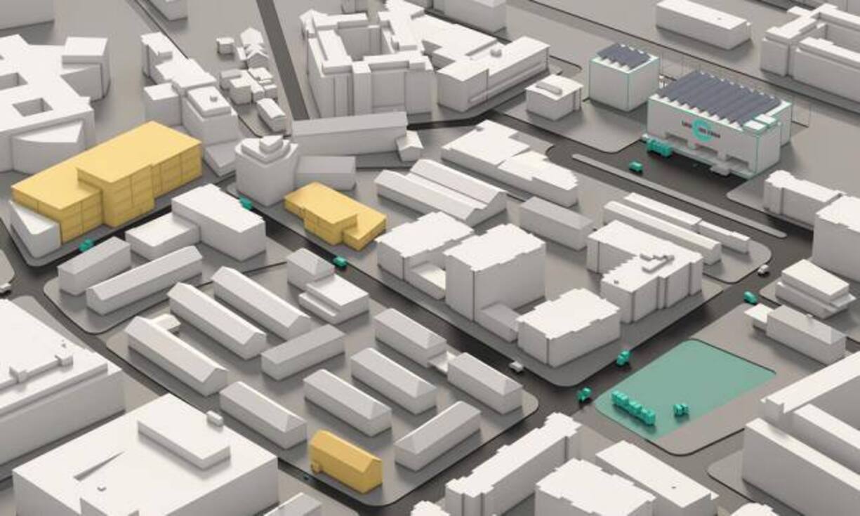 «Cargo Sous Terrain» will auch als Schnittstelle funktionieren und Logistikdienstleitsungen in der City übernehmen, sprich: Ware vom Kunden abholen und zu den Cargo-Hubs bringen.