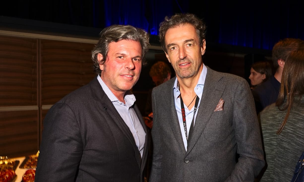 Enzo Enea, Landscape Architect;
Raymond J. Baer, Honorary Chairman of the Board, Julius Baer Group